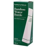 Faithful to Nature Insulated Bamboo Bottle